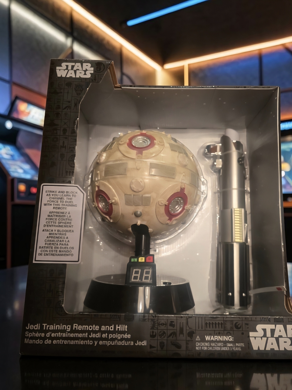 Disney Parks Star Wars Galaxy's Edge Interactive Jedi Training Remote & Hilt Set